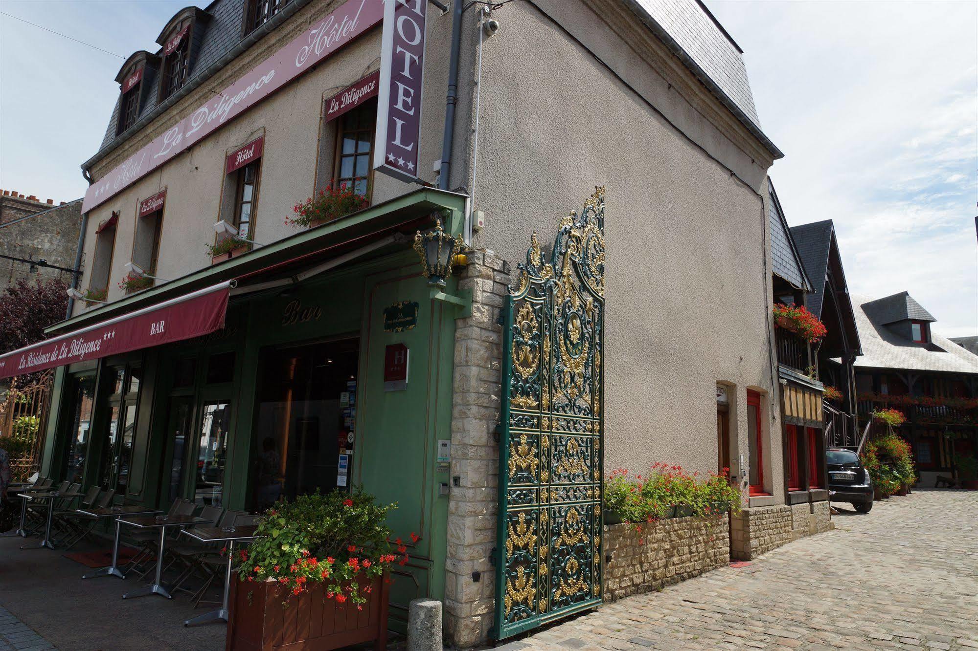 Hotel La Diligence Honfleur Exterior photo